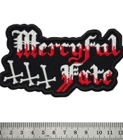 Нашивка Mercyful Fate (logo and inverted crosses)