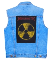 Нашивка наспинна катана MEGADETH - RADIOACTIVE (olbp-181)