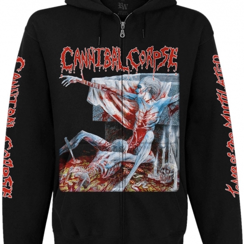 Худі Cannibal Corpse "Tomb of the Mutilated" на блискавці