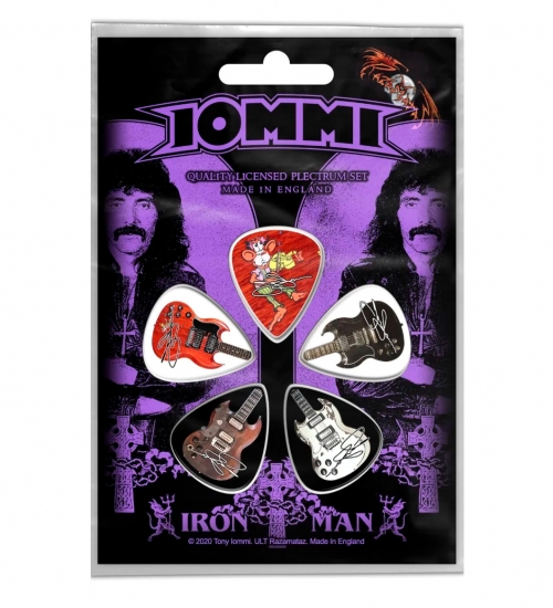 Подарунковий набір медіаторів TONY IOMMI - IRON MAN (mol-019)