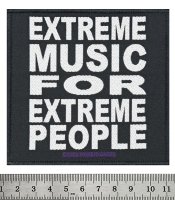 Нашивка ткана MORBID ANGEL - EXTREME MUSIC (ofp-203)
