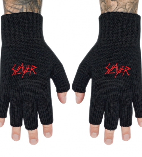 Рукавички без пальців SLAYER - SCRATCHED LOGO (gol-004)