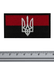 Нашивка Прапор УПА (тризуб)
