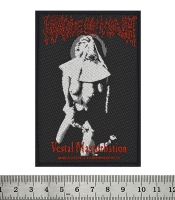 Нашивка ткана CRADLE OF FILTH - VESTAL MASTURBATION (ofp-040)