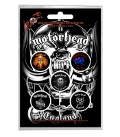 Подарунковий набір значків MOTORHEAD - ENGLAND (iol-052)