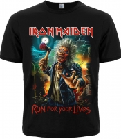 Футболка Iron Maiden "Run For Your Lives"