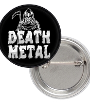 Значок Death Metal (Grim Reaper)
