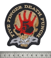 Нашивка Five Finger Death Punch "Knucklehead" RW