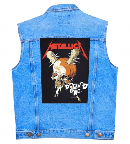 Нашивка наспинна катана METALLICA - DAMAGE INC. (olbp-159) Нашивка наспинна катана METALLICA - DAMAGE INC. (olbp-159)