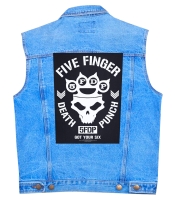 Нашивка наспинна катана FIVE FINGER DEATH PUNCH - GOT YOUR SIX (olbp-157)