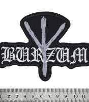 Нашивка Burzum (руна Альгиз)