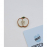 Металевий пін (upn-057) Half Apple Металевий пін (upn-057) Half Apple