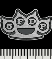 Пін FIVE FINGER DEATH PUNCH - KNUCKLES (pnol-043)