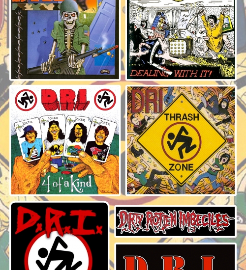Стікерпак Dirty Rotten Imbeciles (D.R.I.) SP-271 Стікерпак Dirty Rotten Imbeciles (D.R.I.) SP-271
