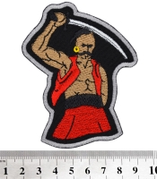 Нашивка Козак із шаблею (фігурна)