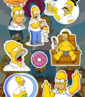Стікерпак The Simpsons (Homer 2) SP-157