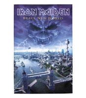 Прапор (текстильний постер) IRON MAIDEN - BRAVE NEW WORLD (fol-030)