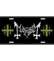 Подарункова табличка MAYHEM - LOGO (npol-009)