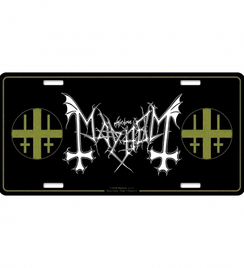 Подарункова табличка MAYHEM - LOGO (npol-009)
