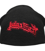 Шапка біні JUDAS PRIEST - LOGO (з вишитим логотипом) heol-004