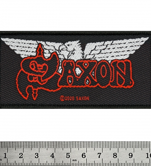 Нашивка ткана SAXON - LOGO EAGLE (ofp-365)