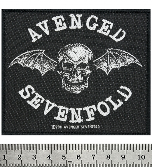 Нашивка ткана AVENGED SEVENFOLD - DEATH BAT (ofp-362)