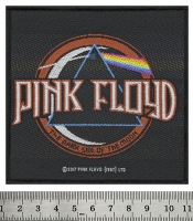 Нашивка ткана PINK FLOYD - DISTRESSED DARK SIDE OF THE MOON (ofp-348)