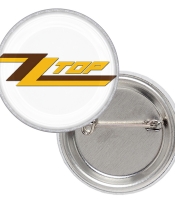 Значок ZZ Top (white)