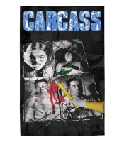 Прапор (текстильний постер) CARCASS - NECROTICISM (fol-010)