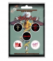 Подарунковий набір значків MOTLEY CRUE - DR FEELGOOD (iol-043)