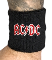 Напульсник махровий AC/DC - RED LOGO (wol-005)