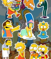 Стікерпак The Simpsons SP-155