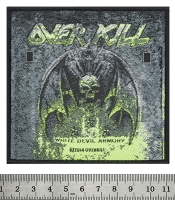 Нашивка ткана OVERKILL - WHITE DEVIL ARMORY (ofp-215)