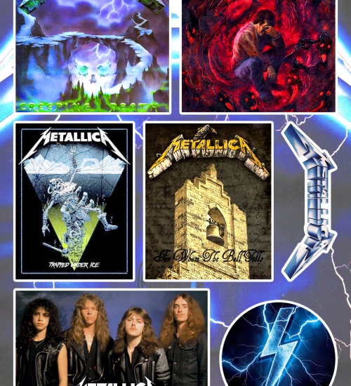 Стікерпак Metallica (Ride the Lightning) SP-264 Стікерпак Metallica (Ride the Lightning) SP-264