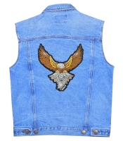 Нашивка термо Орел з мотором у пазурах наспинна (thps-093)