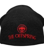 Шапка біні THE OFFSPRING - SKULL LOGO (з вишитим логотипом) heol-018