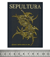 Нашивка ткана SEPULTURA - DISCOGRAPHY (ofp-333)