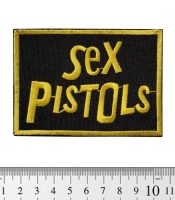 Нашивка Sex Pistols (yellow logo) (pt-029)