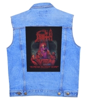 Нашивка наспинна катана DEATH - SCREAM BLOODY GORE (olbp-022)