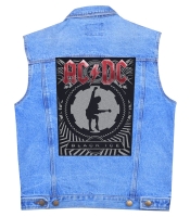 Нашивка наспинна катана AC/DC - BLACK ICE (olbp-050)