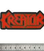 Нашивка ткана KREATOR - LOGO CUT-OUT (ofp-383)