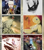 Стікерпак Korn (album covers) SP-215