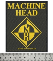 Нашивка ткана MACHINE HEAD - DIAMOND LOGO (ofp-199)