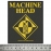 Нашивка ткана MACHINE HEAD - DIAMOND LOGO (ofp-199)