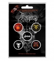 Подарунковий набір значків VENOM - BLACK METAL (iol-054)