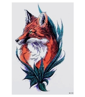 Временная тату Лиса (HB-232, 21x15 см)