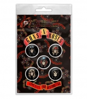 Подарунковий набір значків GUNS N ROSES - APPETITE FOR DESTRUCTION (iol-008)
