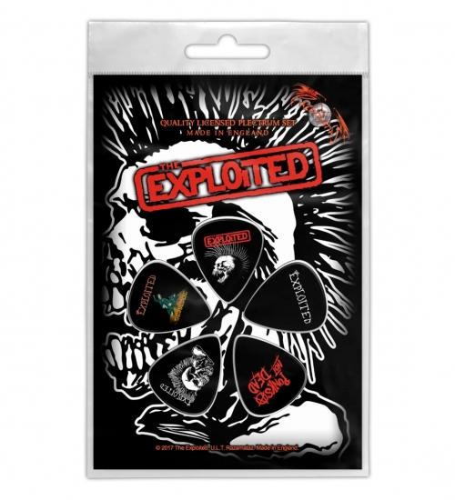 Подарунковий набір медіаторів THE EXPLOITED - SKULL (mol-039)