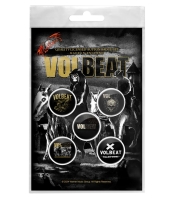 Подарунковий набір значків VOLBEAT - OUTLAW GENTLEMEN (iol-088)