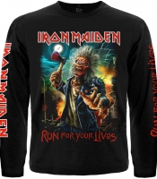 Футболка з довгим рукавом Iron Maiden "Run For Your Lives"